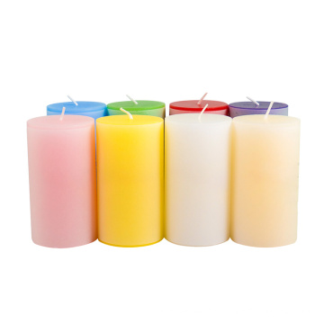 Christmas Unscented Pillar Candle Paraffin Wax Candle